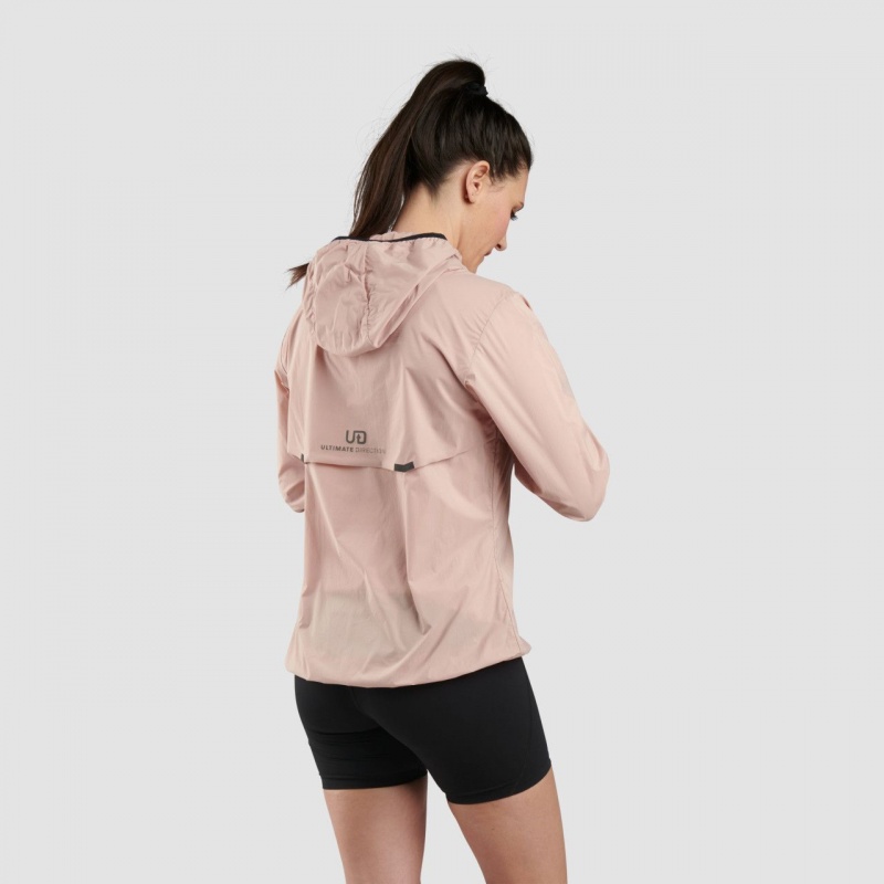 Ultimate Direction Aerolight Wind Jacket Clay | 892XZNGMA