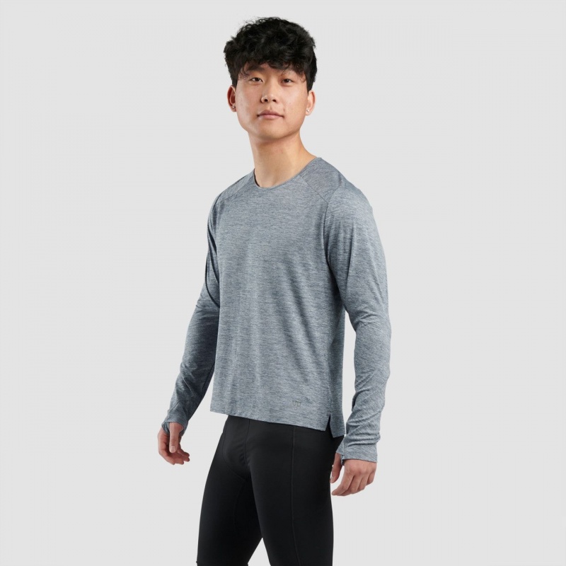 Ultimate Direction Cirriform Long Sleeve Tee Grey | 510ZQWJDF