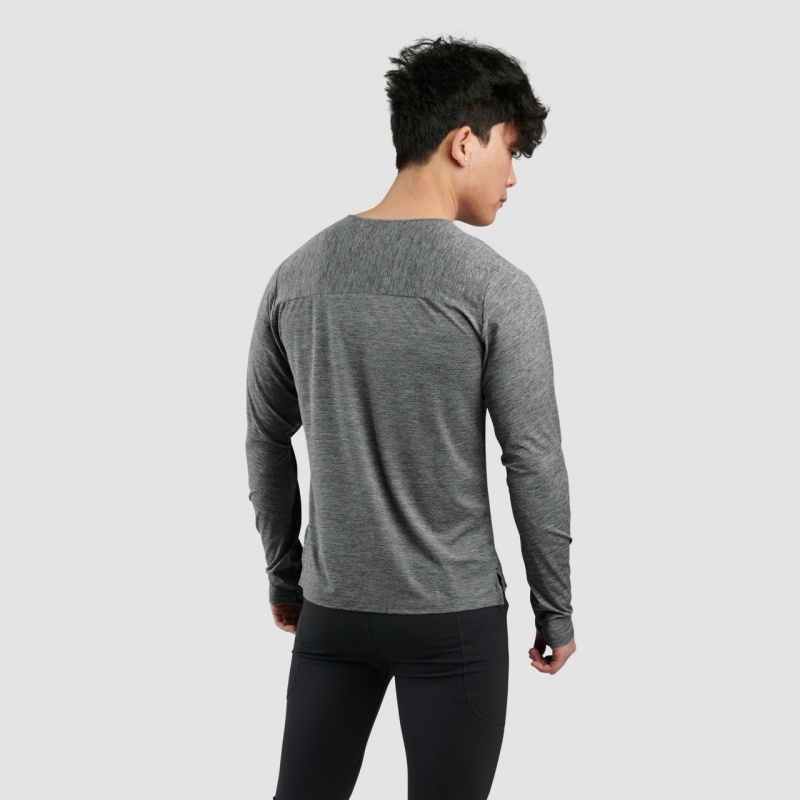 Ultimate Direction Cirriform Long Sleeve Tee Grey | 510ZQWJDF