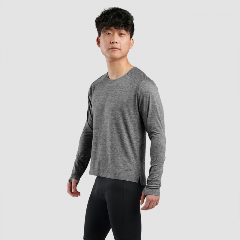 Ultimate Direction Cirriform Long Sleeve Tee Grey | 510ZQWJDF