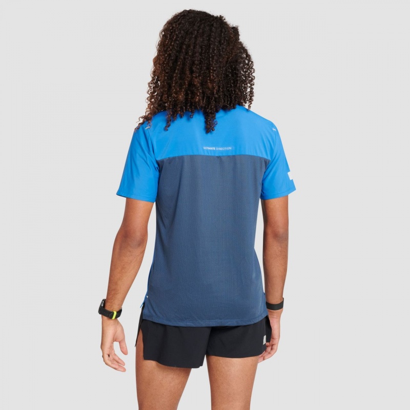 Ultimate Direction Cirriform Tee - Prior Year Deep Blue | 520HULOCD