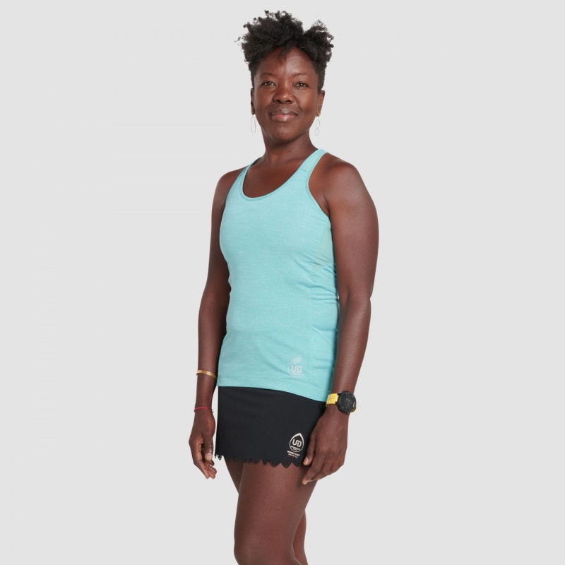 Ultimate Direction Cirrus Singlet Turquoise | 705INHYVG