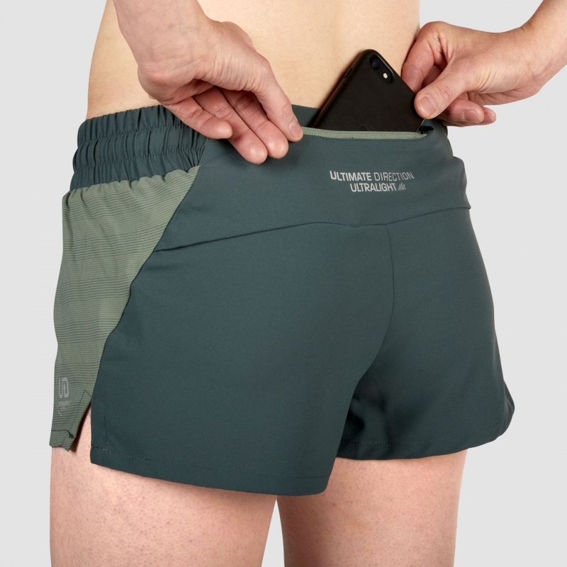 Ultimate Direction Stratus Short - Prior Year Camo Green | 938MPVQLW