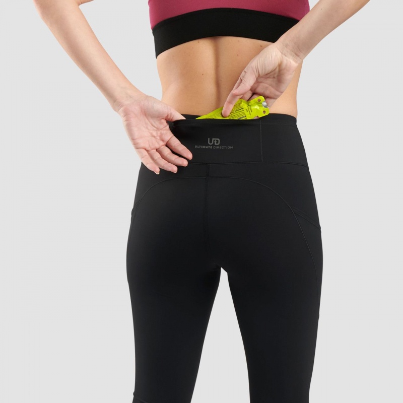 Ultimate Direction Velum Pocket Tight Black | 418DUHNJE