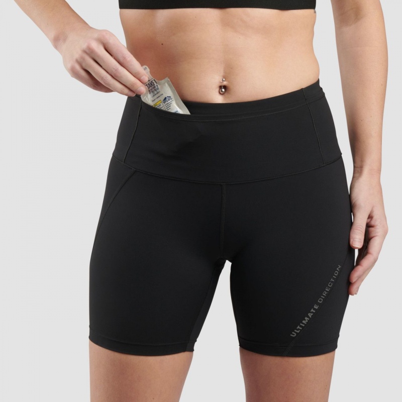 Ultimate Direction Velum Race Short Black | 014WSDFAM