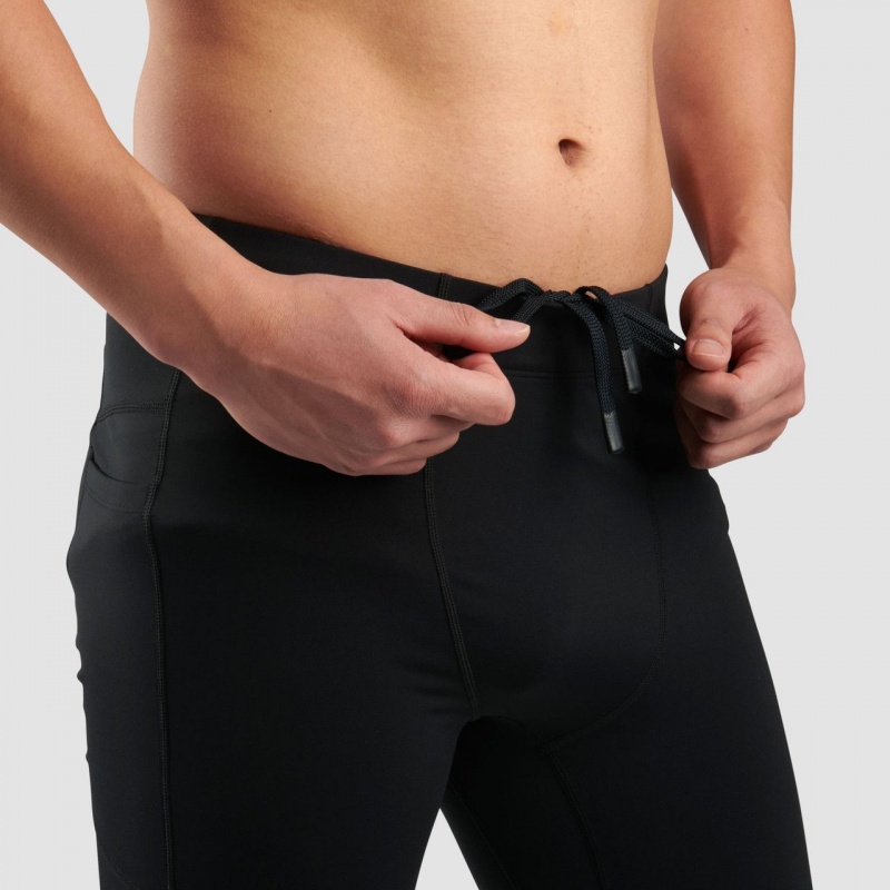 Ultimate Direction Velum Running Tights Black | 123GCOXEP