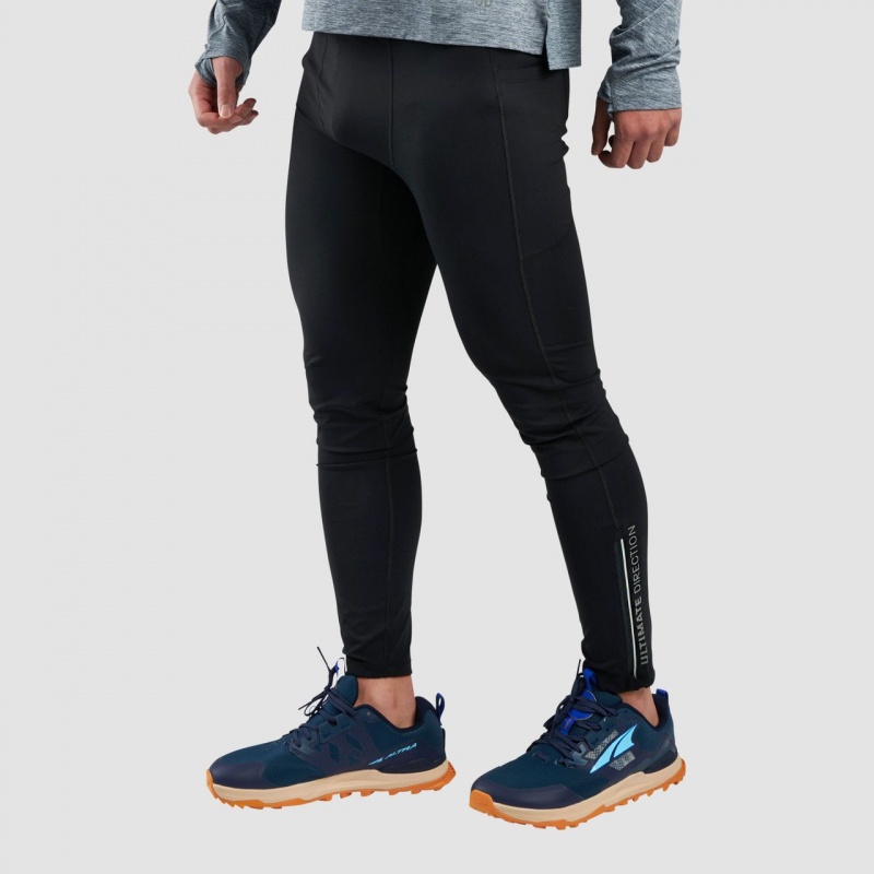 Ultimate Direction Velum Running Tights Black | 123GCOXEP