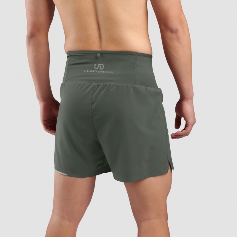 Ultimate Direction Velum Short Dark Camo Green | 792HXVURA